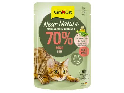 Gimcat Near Nature Beef 85g