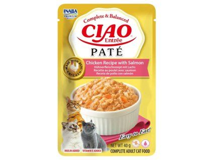 Inaba Ciao Paté entree Kura a losos 40g