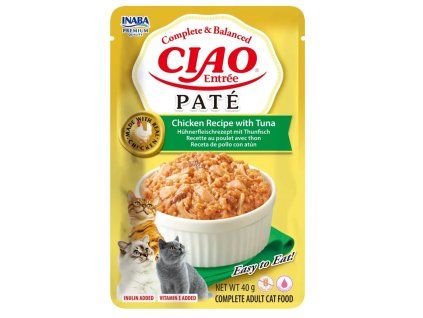 Inaba Ciao Paté entree Kura a tuniak 40g
