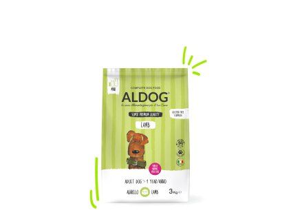 Aldog Adult Lamb Mini 3kg