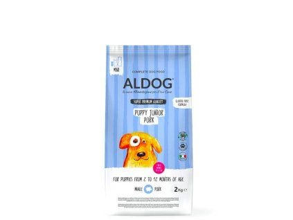 Aldog Puppy Junior Pork Mini 2kg