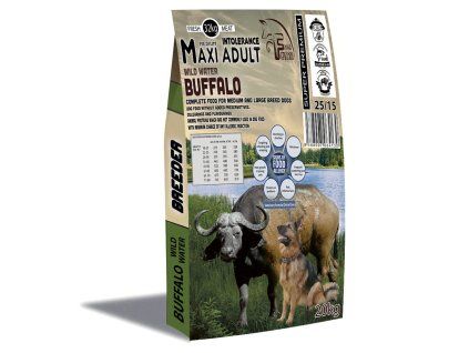 Fresh Farm Buffalo Adult Medium&Maxi Intolerance 20kg