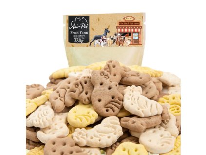 Fresh Farm Sušienky - Mini Zoo Mix biscuit 190g