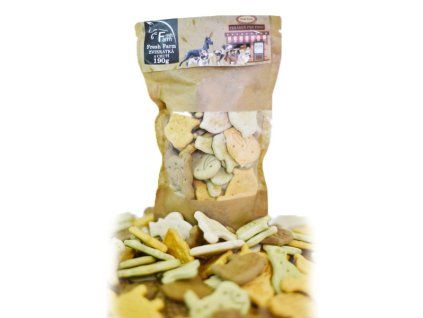 Fresh Farm Biscuit - Zvieratká mix chutí 380g
