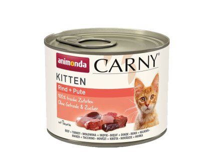 Animonda Carny Mačiatko - Hovädzie a morčacie 200g