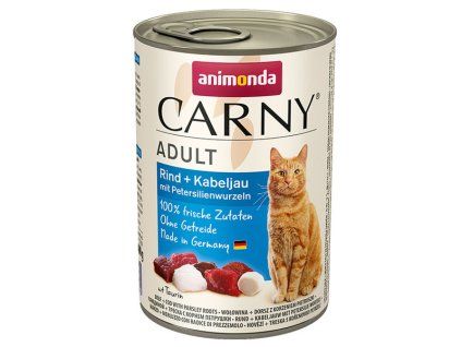 Animonda Carny Adult - Hovädzie, treska a petržlen 400g