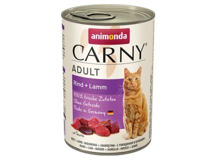 Animonda Carny Adult - Hovädzie a jahňa 400g