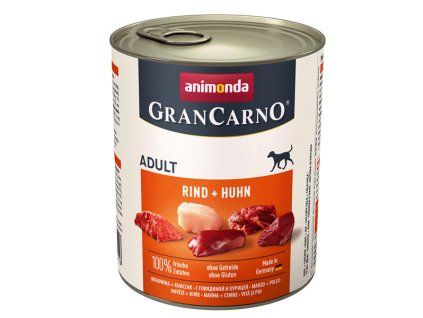 Animonda GranCarno Original Adult - Hovädzie a kura 800g