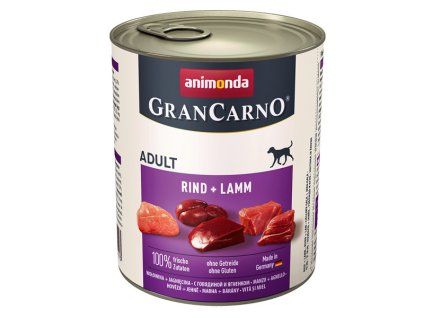 Animonda Gran Carno Adult - Hovädzie a jahňacie 800g