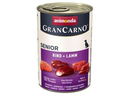 Animonda GranCarno Original Senior - Hovädzie a jahňa 400g