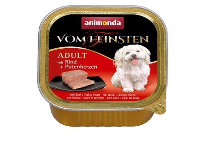 Animonda Vom Feinsten Adult - Hovädzie a morčacie srdcia 150g