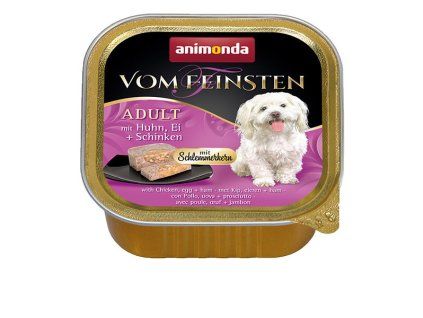 Animonda Vom Feinsten Adult - Kura plnené vajíčkom a šunkou 150g