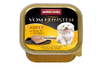Vom Feinsten Adult - Hovädzie s vajíčkom a šunkou 150g