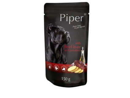 Piper Adult - Hovädzia pečeň a zemiaky 150g