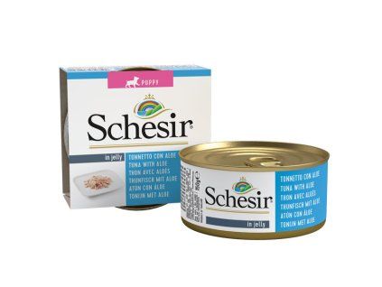 Schesir Puppy - Tuniak s aloe vera 150g