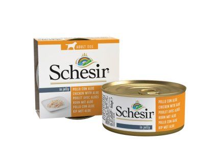 Schesir Dog Adult - Kuracie s aloe vera 150g