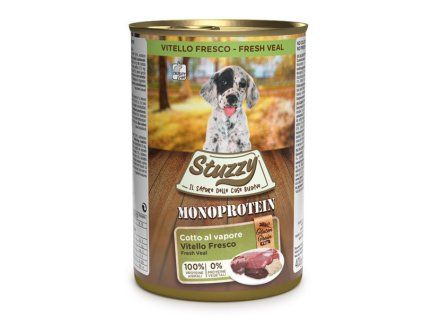 Stuzzy Dog Monoprotein Puppy - Teľacie 400g