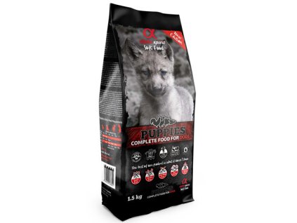 Alpha Spirit Complete Soft Dog Food - Puppies 1,5kg