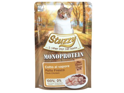 Stuzzy Cat Monoprotein GF - Kuracie 85g