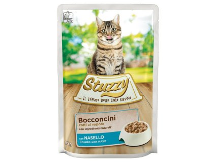 Stuzzy Cat Chunks - Kúsky tresky v šťave 85g