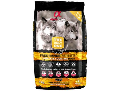 Alpha Spirit The Only One - Free Range Poultry 3kg
