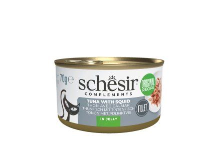Schesir konzerva Tuniak a kalmar 70g