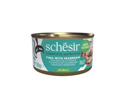 Schesir CB Wet Tuniak a morsky vlk v želé konzerva 85g