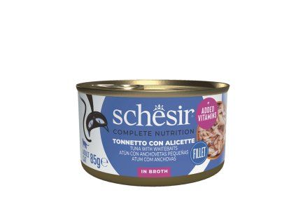 Schesir CB Wet Tuniak a sardínky vo vývare konzerva 85g