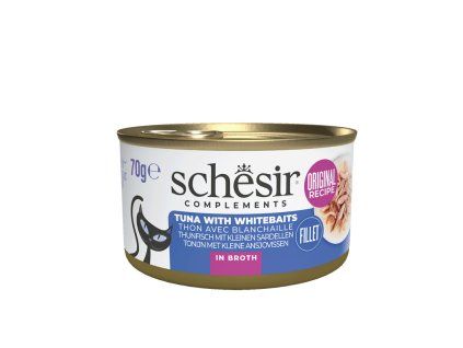 Schesir konzerva Tuniak a ancovicky 70g