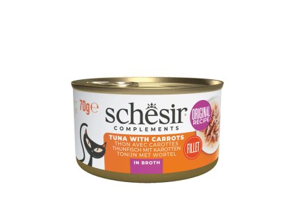 Schesir konzerva Tuniak s mrkvou vo vyvare 70g
