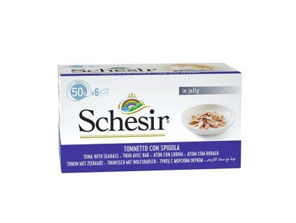 Schesir Multipack Tuniak a morsky vlk 6x50g