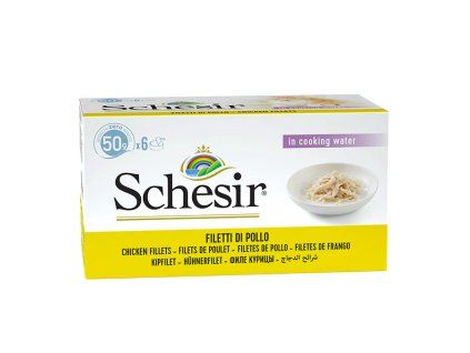 Schesir Multipack Kuracie vo vývare 6x50g