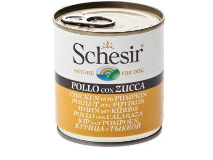 Schesir Dog - Kuracie s dyňkou 285g