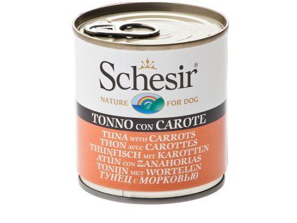 Schesir Dog - Tuniak s mrkvou 285g