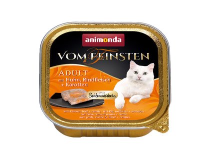 Animonda Vom Feinsten Adult - Kuracie a hovädzie s mrkvou 100g