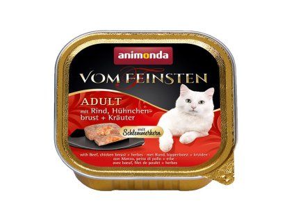 Animonda Vom Feinsten Adult - Hovädzie a kuracie prsia s bylinkami 100g