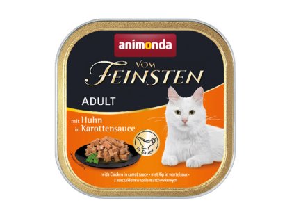 Vom Feinsten GF Adult - Kuracie v mrkvovej omáčke 100g