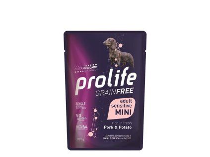 Prolife Adult Pork Potatoe Mini 100g