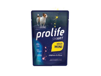 Prolife Dog Smart Adult Mini - Kuracie s ryžou 100g