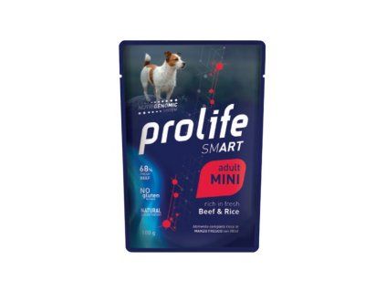 Prolife Dog Adult Mini - Hovädzie s ryžou 100g