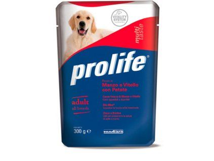 Prolife Adult - Hovädzie a teľacie so zemiakmi 300g