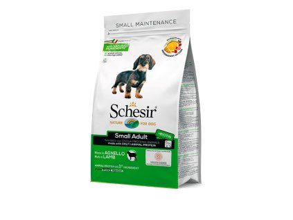 Schesir Dog Small Adult - Jahňacie s ryžou 800g