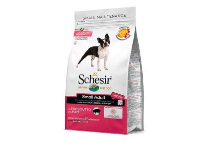 Schesir Dog Small Adult - Bravčová šunka s ryžou 800g