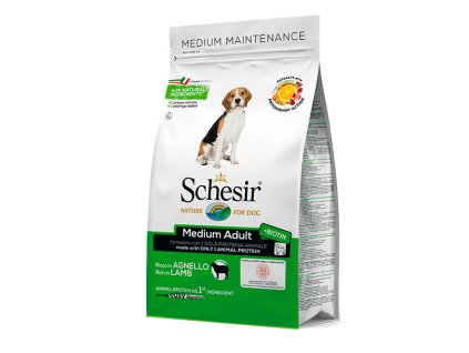 Schesir Dog Medium Adult - Jahňacie s ryžou 3kg