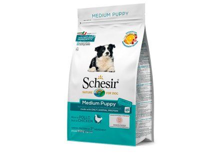 Schesir Puppy Medium - Kuracie s ryžou 3kg