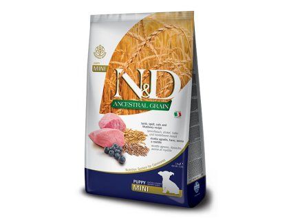 Farmina N&D Dog LG Puppy Mini Lamb & Blueberry 0,8 kg