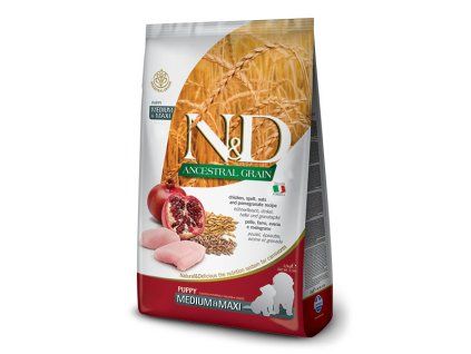Farmina N&D Dog LG Puppy Medium&Maxi Chicken & Pomegranate 12 kg