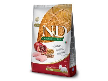 Farmina N&D Dog Low Grain Adult Mini Chicken & Pomegranate 0,8 kg