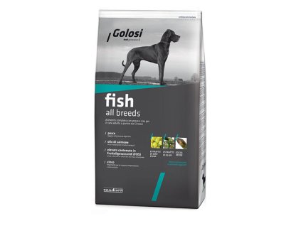 Golosi Dog Fish All Breeds - morské ryby s ryžou 12kg