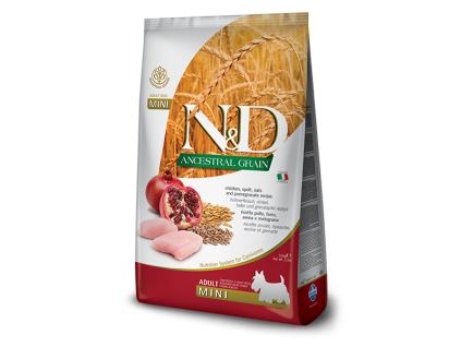 Farmina N&D Dog Low Grain Adult Mini Chicken & Pomegranate 2,5 kg